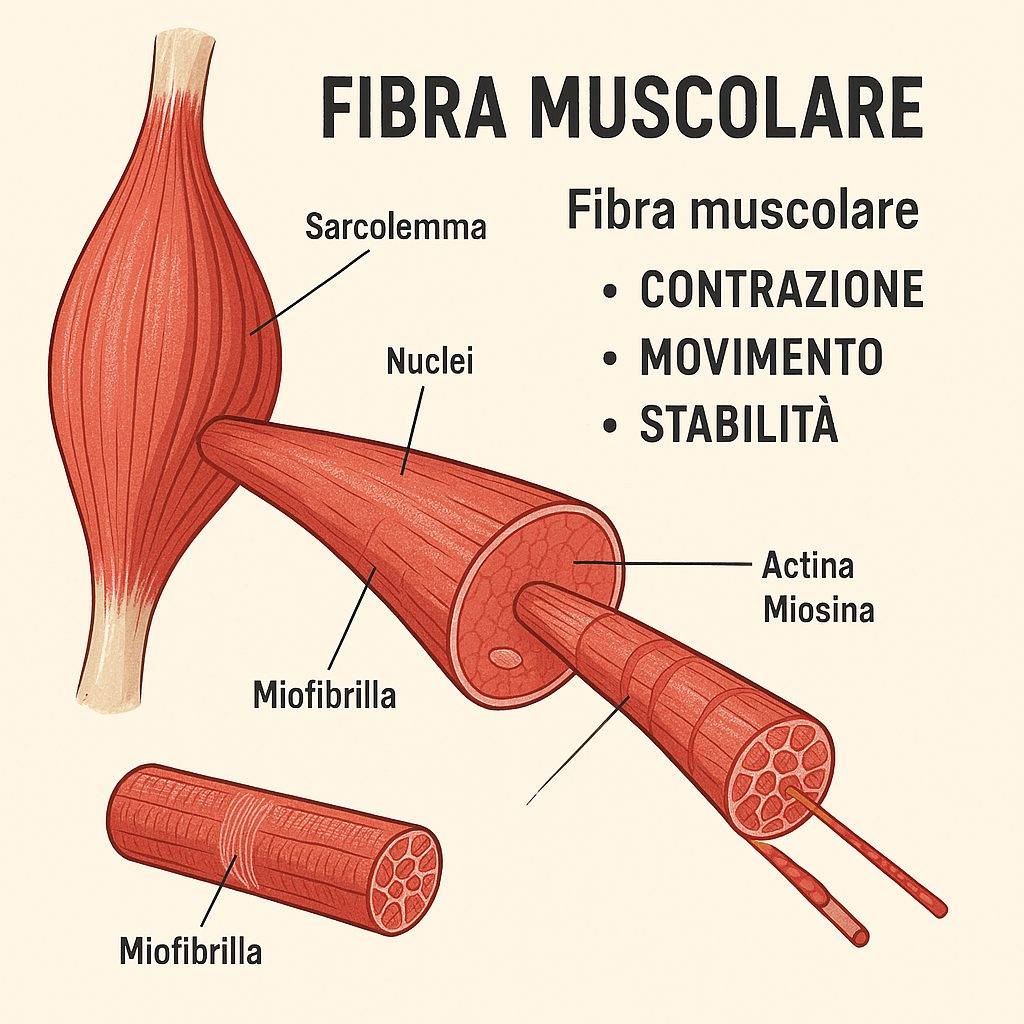 Cosa sono le fibre muscolari?